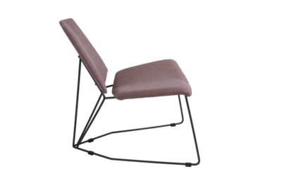 Pollux fauteuil Pink/Anthracite