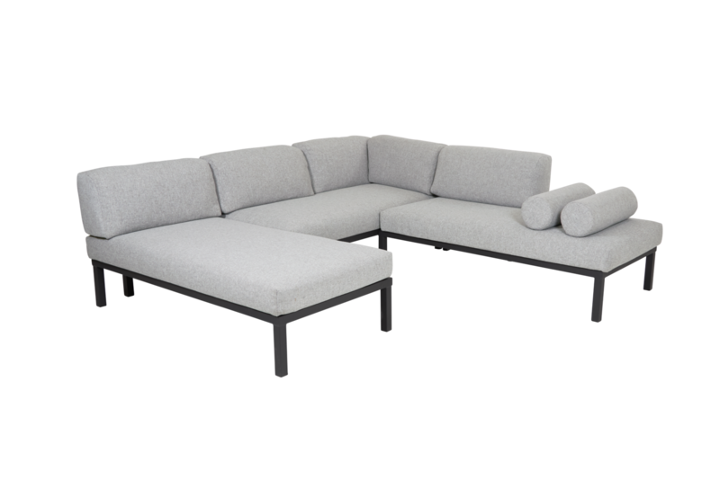 Gonesse sofagroep Antraciet/grijs