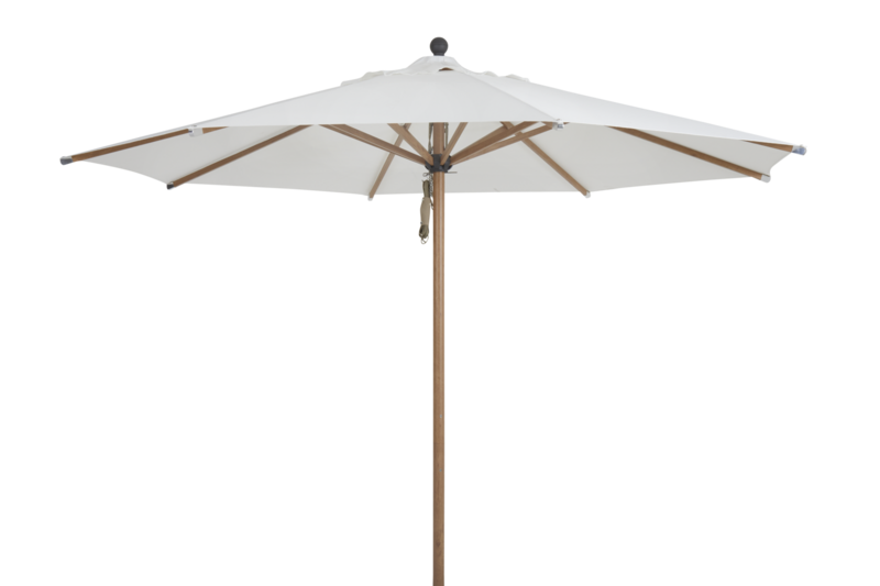 Paliano parasol Natuurlijk/wit